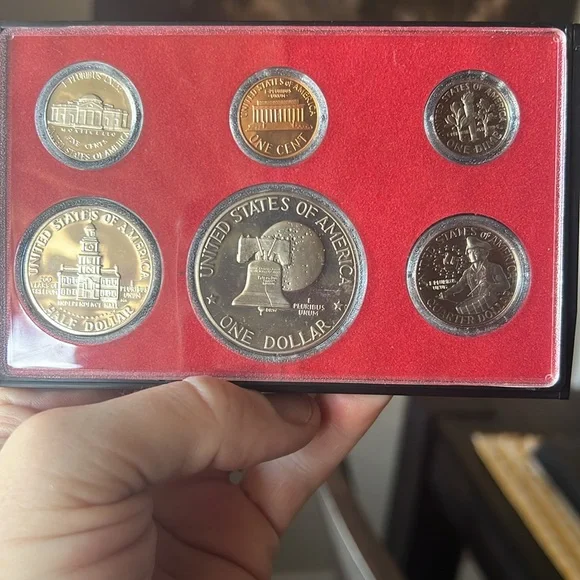 United States Proof Coin Set. Mint condition. Set of 3. Perfect gift collector. - Picture 3 of 10